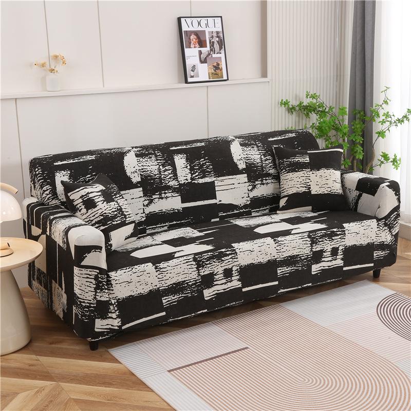 Stretch Futon Cover Armless Sofa Covers Sofa Bed Covers Couch Cover Sofa Slipcover Furniture Protector with Elastic Bottom 1pc