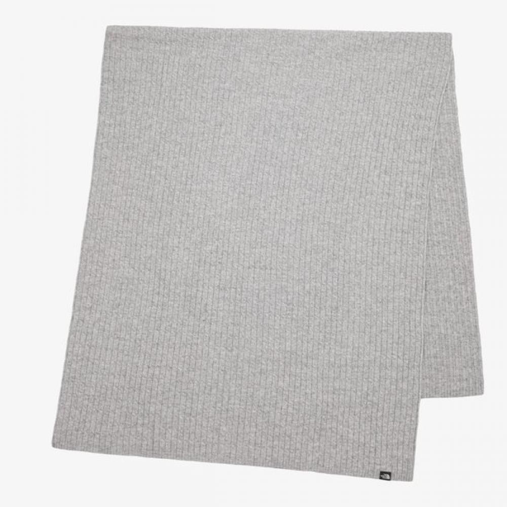 The North Face Air Wool Shawl Light Gray Na5ir83b LIGHT GRAY/ONE