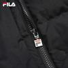 FILA Women's Winter Hooded Mid-Length Down Jacket