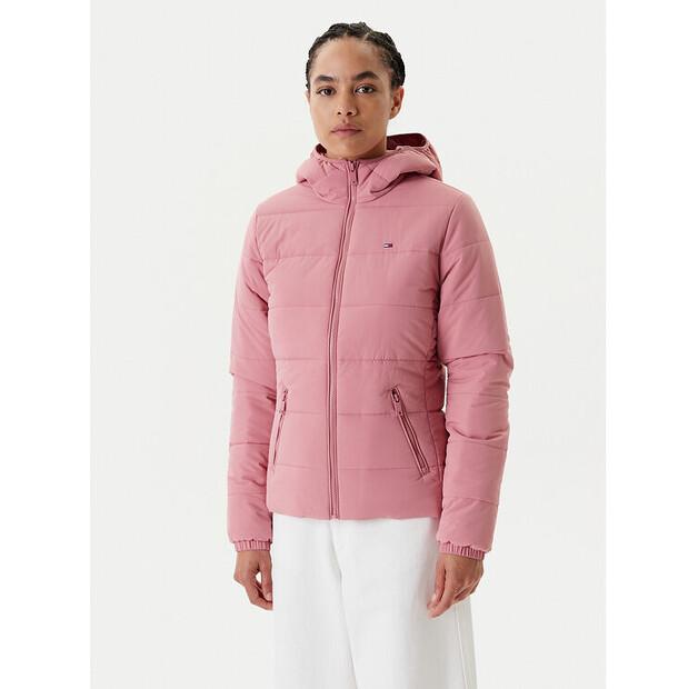 Demi-season Jacket Tommy Jeans DW0DW20959, Pink, Fitted