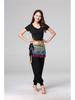 Halloween Belly Dance Costume with Sequin Tassels and Hip Scarf Waist Chain