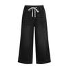 Jean taille haute pour femme, extensible, évasé, jambes droites, ourlet tendance
