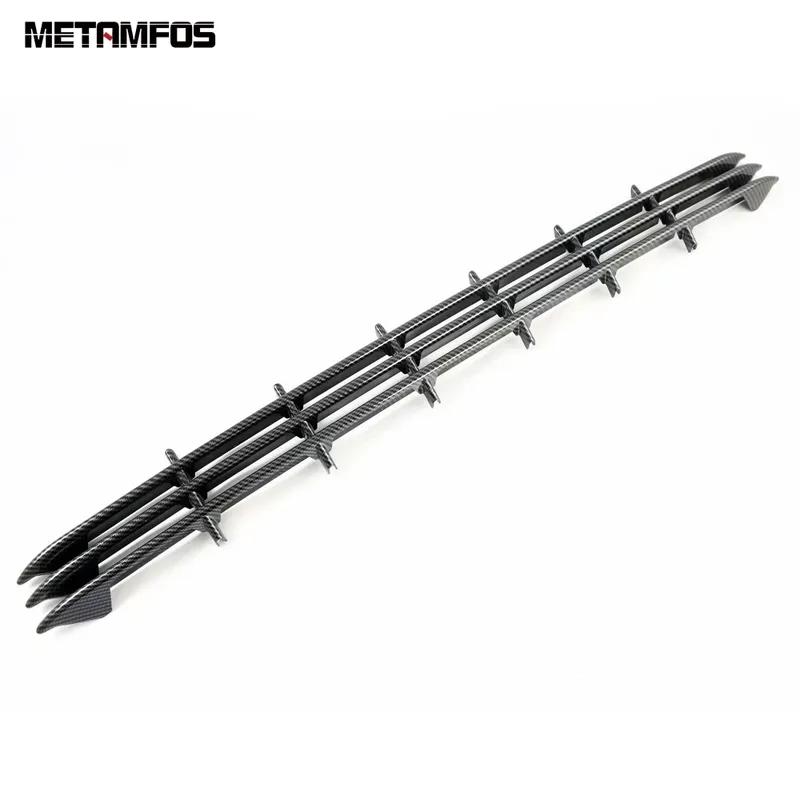 Front Bumper Grille Racing Grill Cover Molding Trim For Toyota Corolla Cross -2024 2025 Chrome Accessories Car Styling