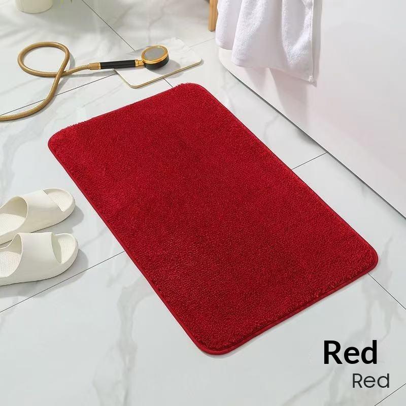 Crystal Velvet Non Slip Absorbent Bath Mat Floor Mat Doormat For Bathroom Entryway Indoor Use