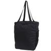 [Montbell] Bag for Men and Women, Tote Bag, Nylon, Dark Green, Pocketable, Light Tote, S, 1123972, A4 Compatible (Black (BK)Black)