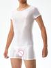 Sexy Men Satin Oil Glossy Shiny Bodysuit Yoga Tights Elastic Shaping Leotard Crotchless Jumpsuit Candy Color Exotic Tops Plus