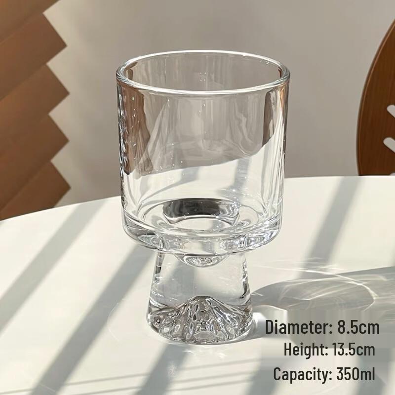 Ins-Style Stemmed Dessert & Beverage Glasses