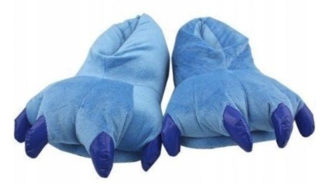 House Shoes Slippers Shoes Paws Stitch Blue Claws Gift