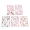 Flower Nail Art Sticker Safe 3D Self Adhesive Nail Art Decals for DIY Nail Art Decorative