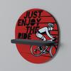 Enjoy the Ride Oval Shelf Black
