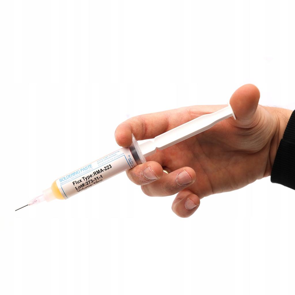 Rosfix Stacja Lutownicza Hot-Air 858D – Wysoka Moc 700W | Zestaw 3 Dysz + 328 Rurek Termokurczliwych + Topnik RMA-223