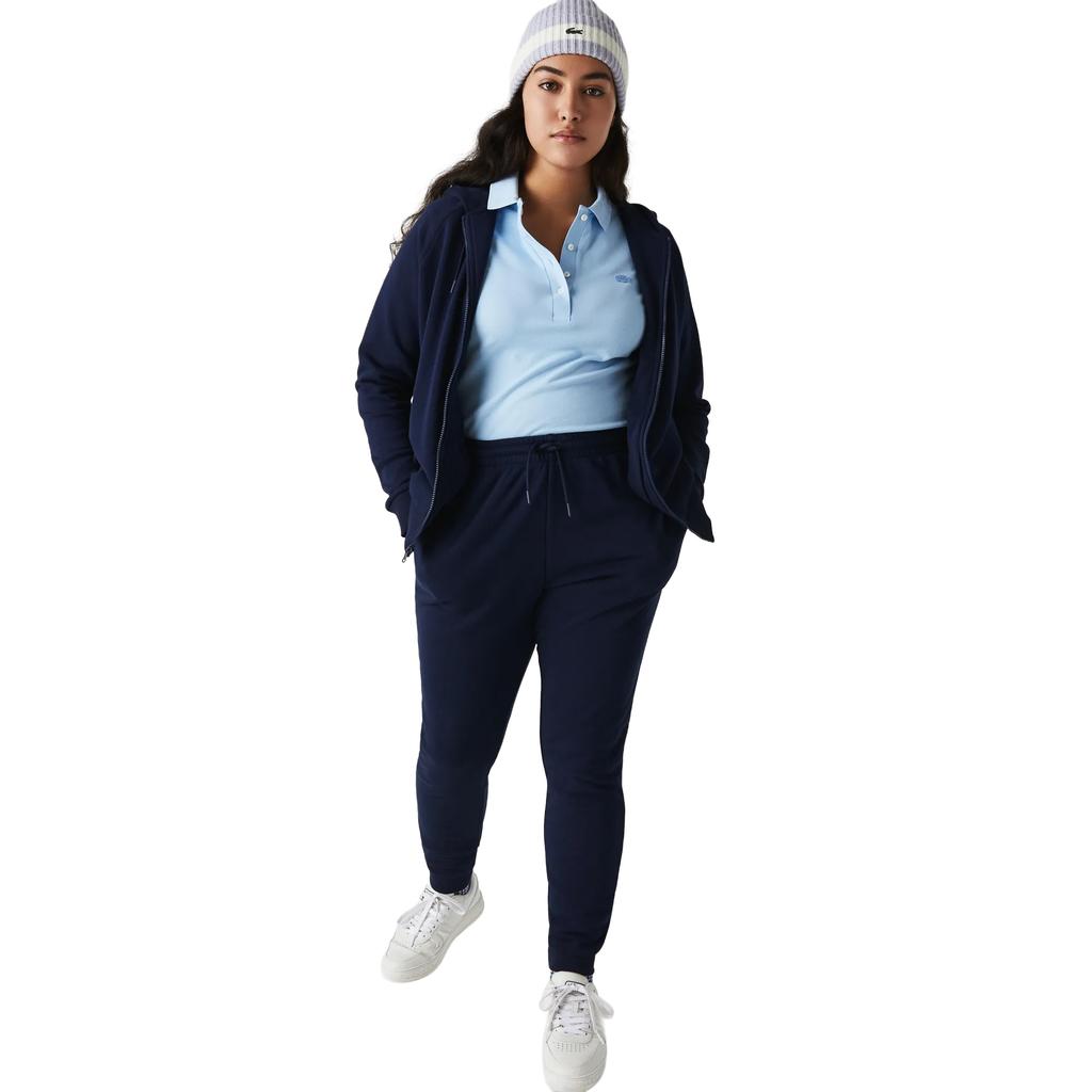 Lacoste Womens/Ladies Fleece Lightweight Jogging Bottoms
