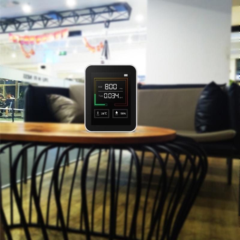 CO2 Meter Air Quality Monitor Carbon Dioxide NDIR Sensor CO2 Detector Detection of Carbon Dioxide Concentration