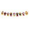 40PCS New Dog Birthday Party Supplies Includes Cake Toppers Balloons Dog Banners
