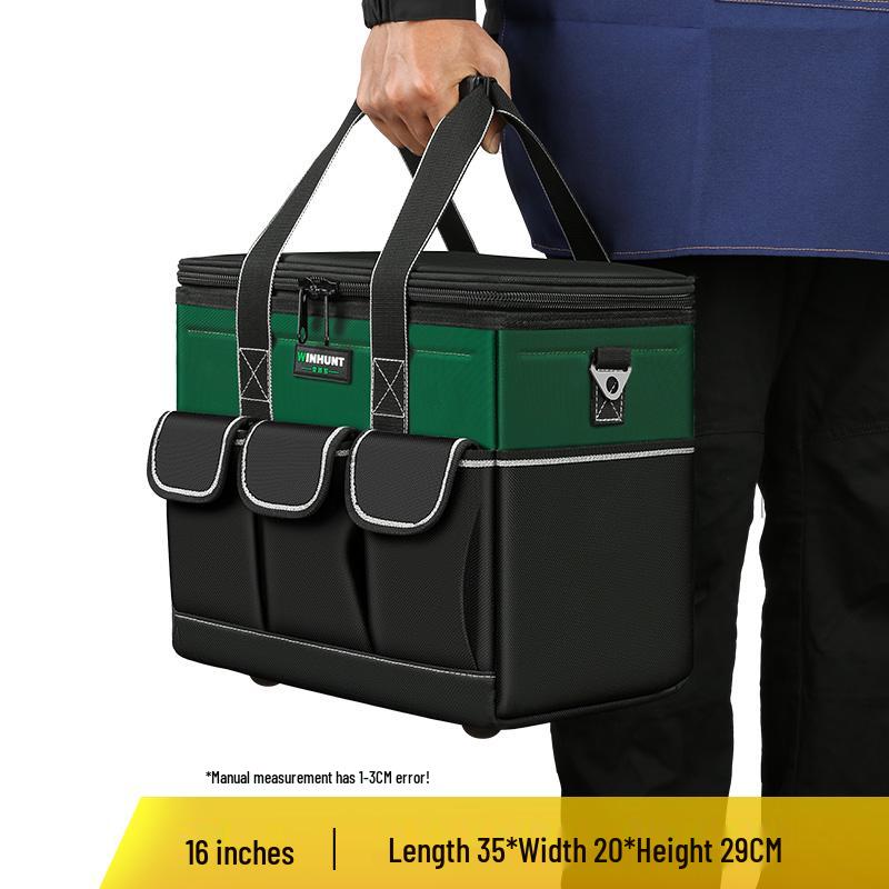 Everwinners Multifunctional Thickened Canvas Tool Bag for Electricians
