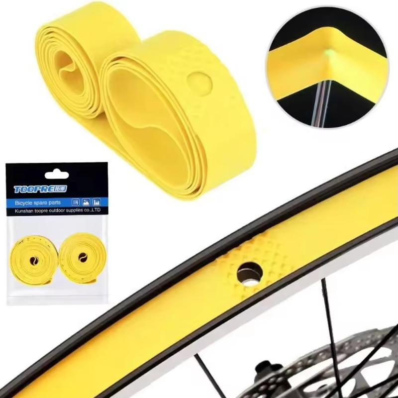 Bike Rim Protection Tape 2Pcs High Adhesion Anti-Abrasion Liner Fit 700c 26" 29" for All Cycling Scenarios