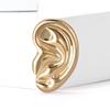 Simple Alloy Smooth Ears Brooch Personalized Creative Men'S And Women'S Suit Coat Corsage Jewelry Pin