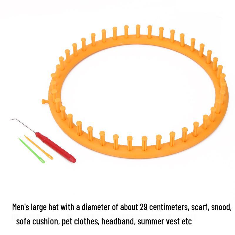 

Вязальная машина ручной работы: Шарф, Шапка, Свитер Инструмент для вязания своими руками с инструкцией