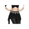 Metallische Kettengürtel für Damen mit Quasten und Strasssteinen Sommer Modeaccessoire
