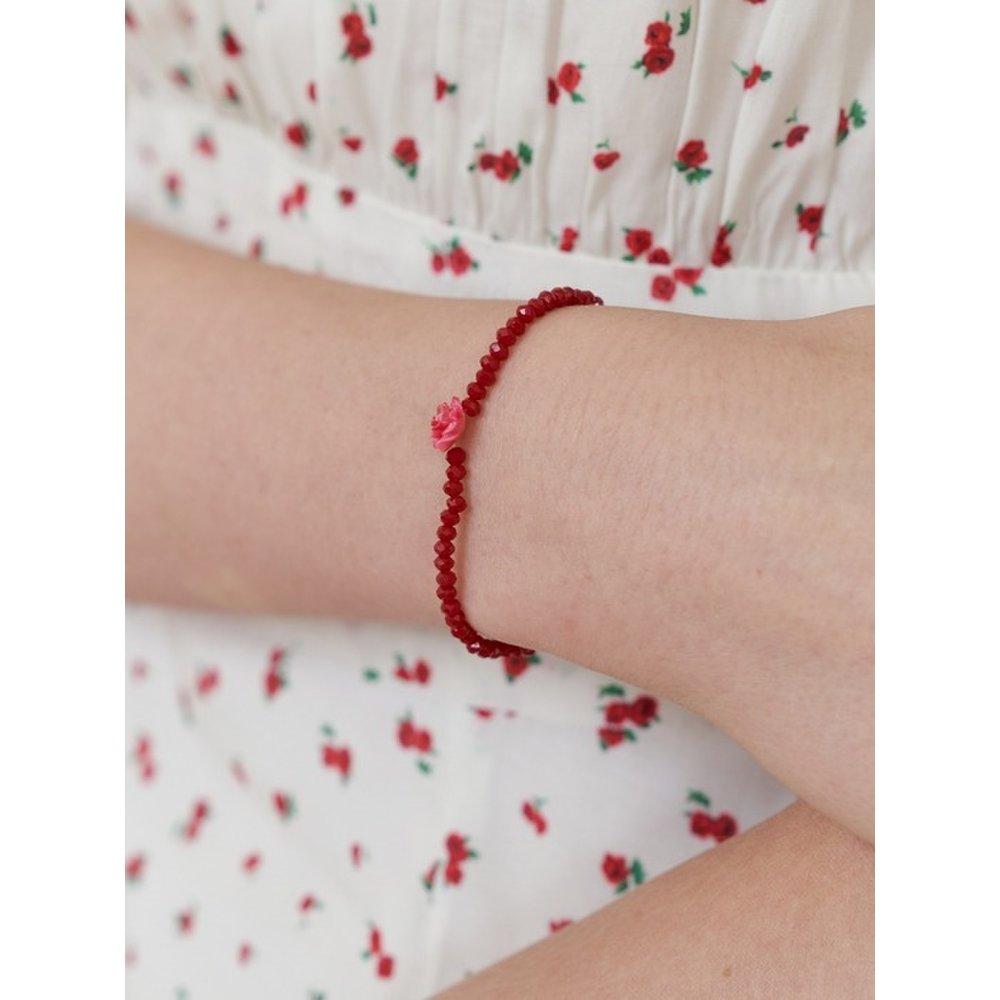 1 Rose Crystal Bracelet