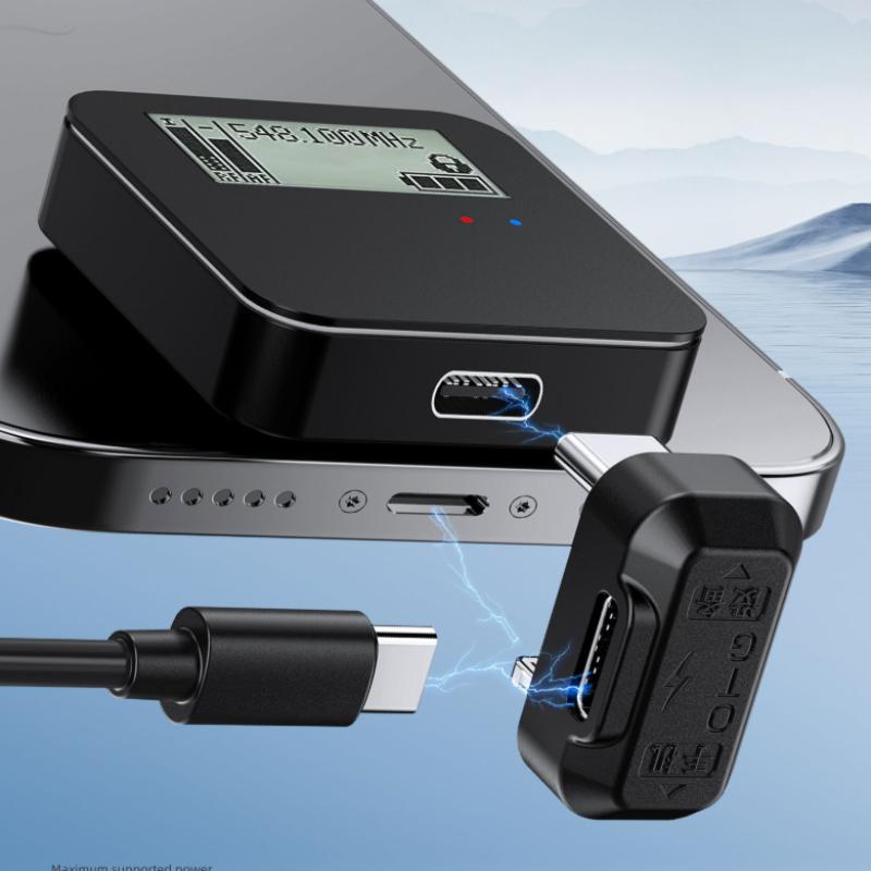 U-Shaped Otg Multifunctional Adapter Suitable For Mobile Phone Clip Microphone Playback Charging Otg Adapter