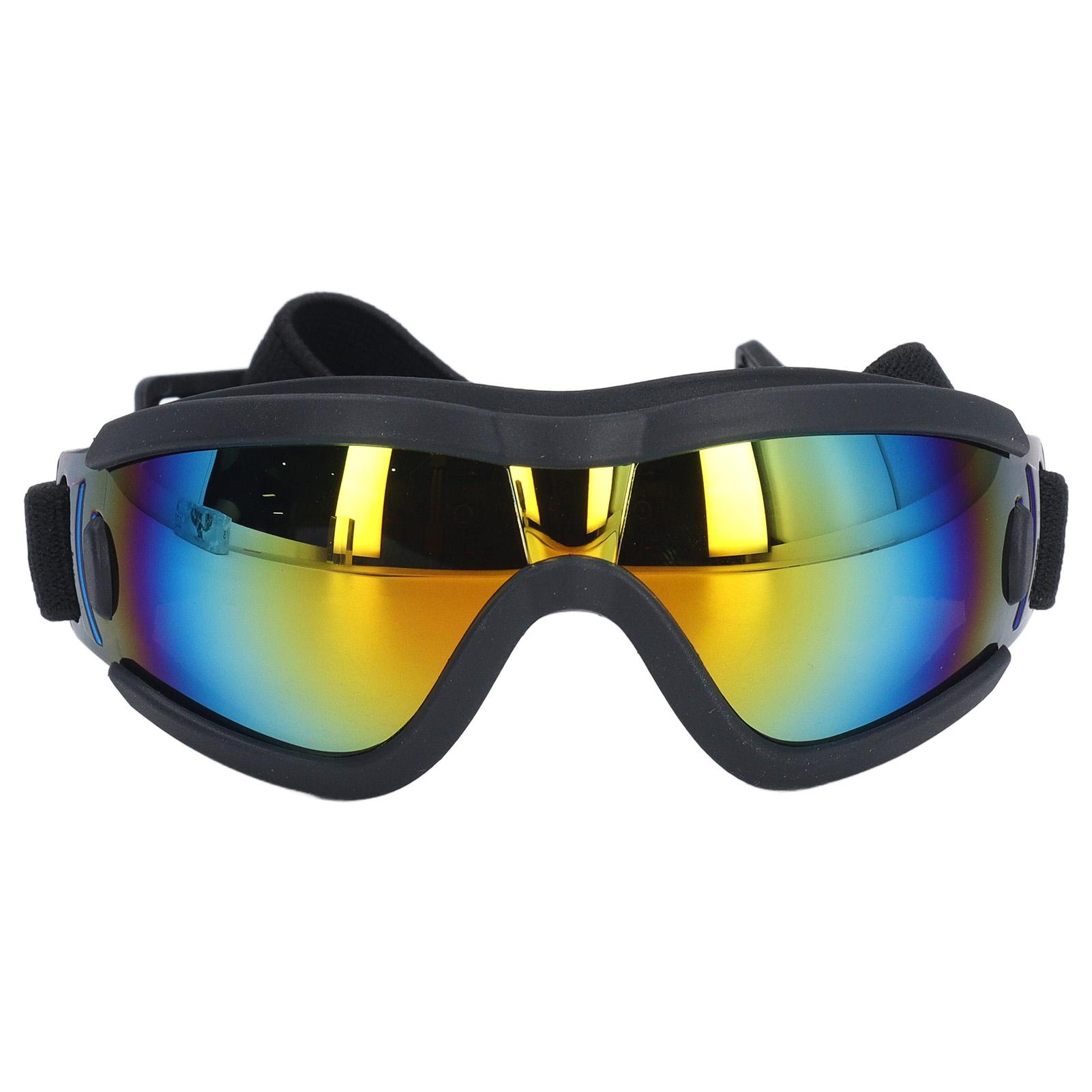 

Вітрозахисні окуляри для собак, стійкі до ультрафіолету, проти вибуху, модні сонцезахисні окуляри для собак на природі Red Lens