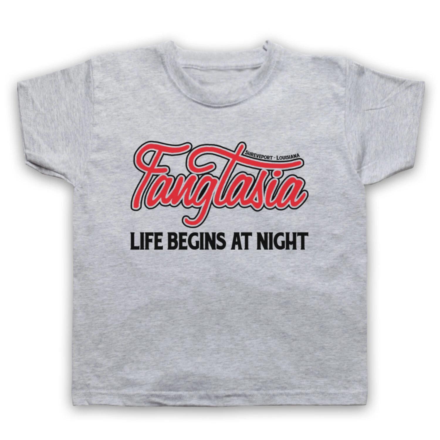 FANGTASIA ERIC UNOFFICIAL TRUE BLOOD VAMPIRE CLUB LOGO KIDS CHILDS T-shirt 160