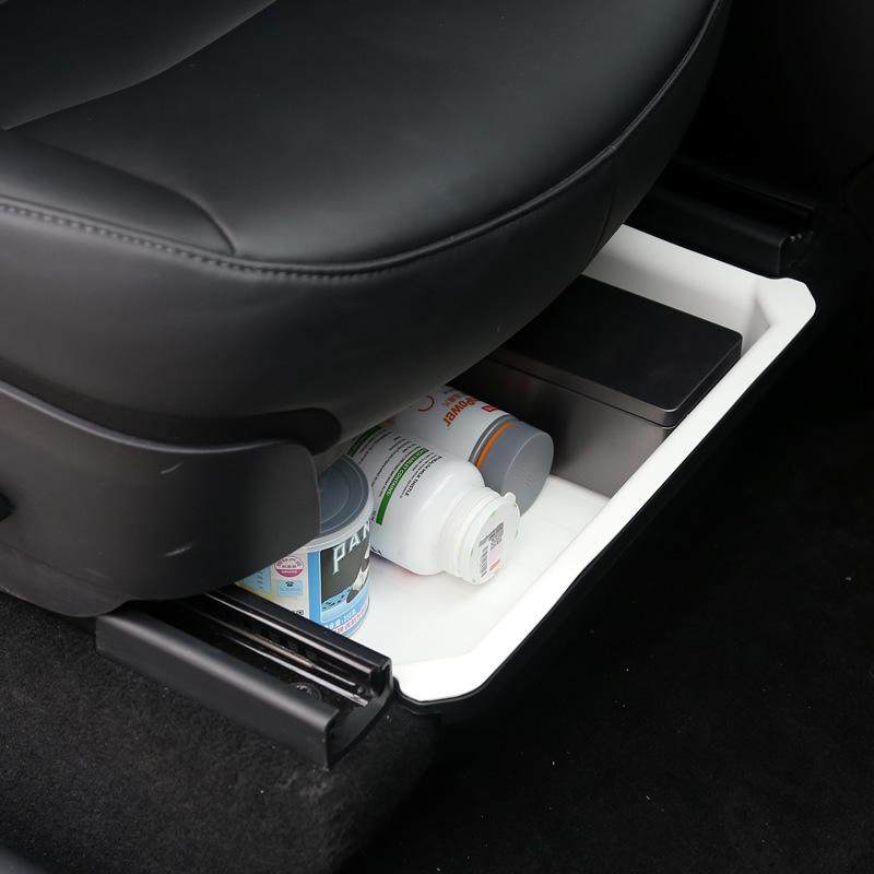 Mise à niveau de la boîte de rangement sous le siège arrière pour Tesla Model Y