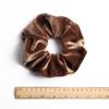 Winter Vintage Woman Large Velvet Scrunchies Elastics Hair Band Solid Hair Ties Ladies Ponytail Holder Hair Accessories