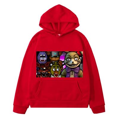 Bär Kaninchen Spiel Kawaii Hoodies Herbst jungen Jacke y2k sudadera FNAF Sweatshirt Fleece Pullover Kinder Kleidung Mädchen Anime Hoodie