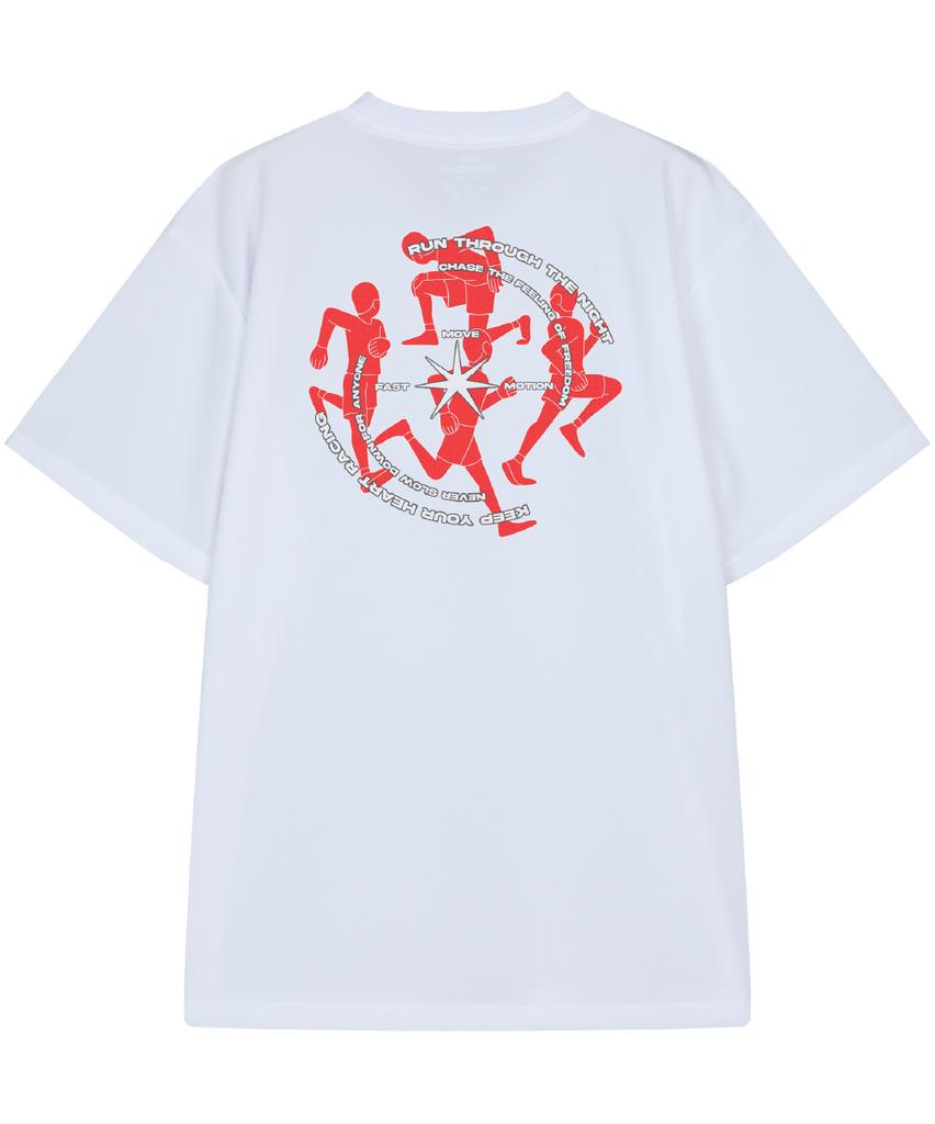 DRIFTOUT Red Motion Functional Short Sleeve T-Shirt (5 Colors) (Type A)