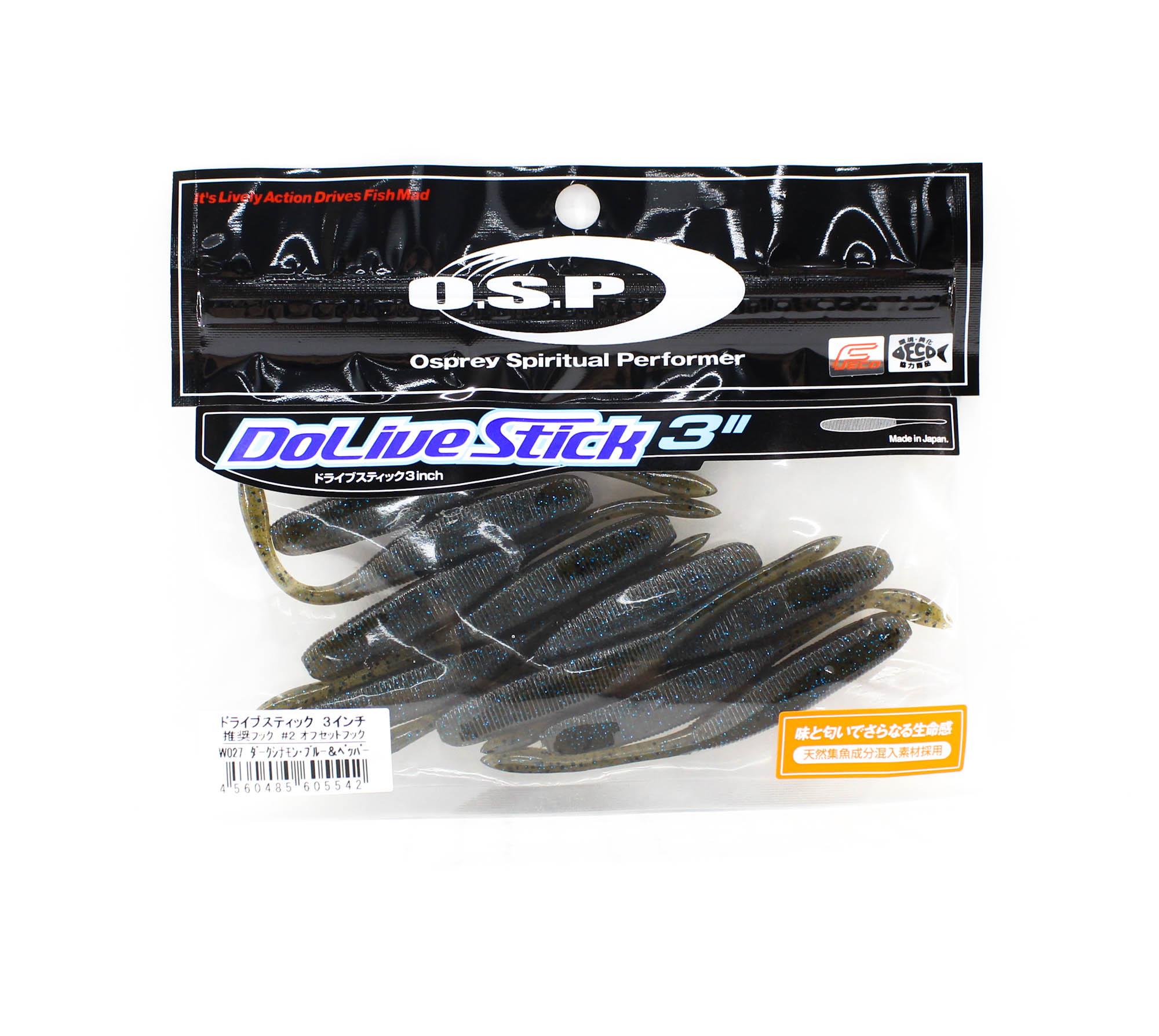 

Мягкая приманка OSP Dolive Stick 3 дюйма W-027 (5542)