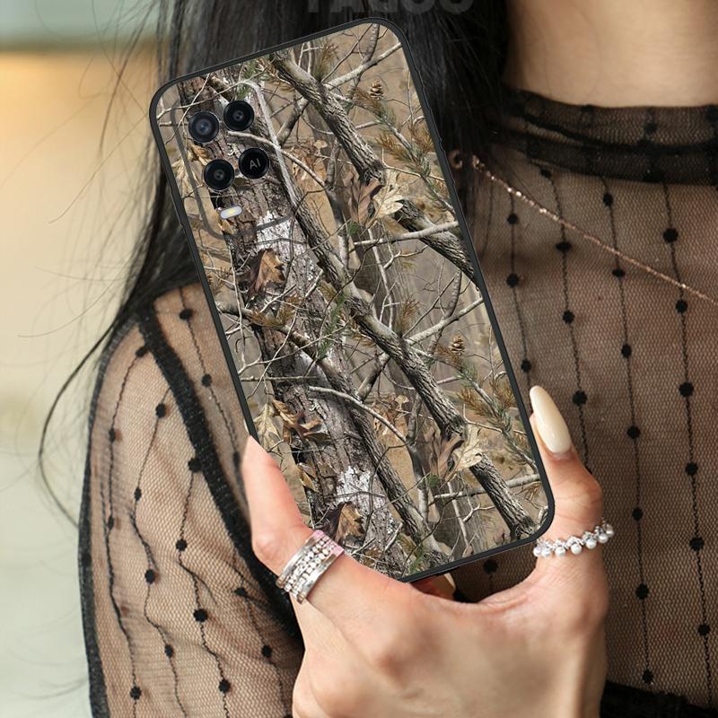 

Camouflage Hunting Case For Oppo A5 Pro A15 A17 A57 A77 A18 A38 A58 A78 A98 A94 A74 A54 A40 A60 A80 A96 A76 A16 OPPO A18 4G