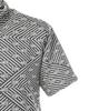 Master Bunny Short Sleeve High Neck Shirt Golf Undershirt X Black 4 Men's (Striped) / / 758-5167305 040_Beige [M]