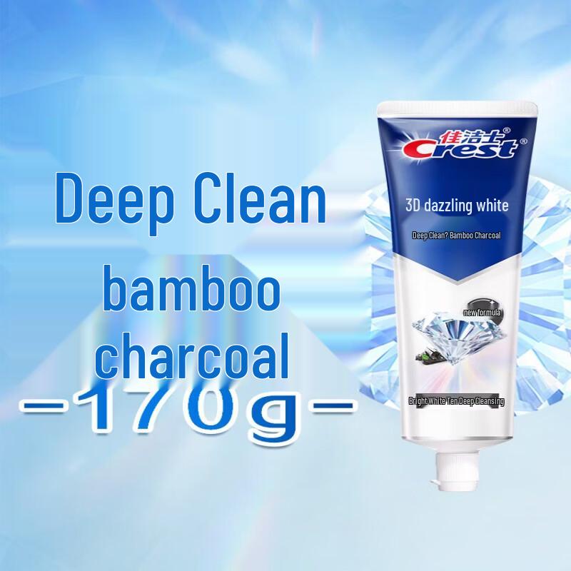 

Crest 3D White Bamboo Charcoal Toothpaste