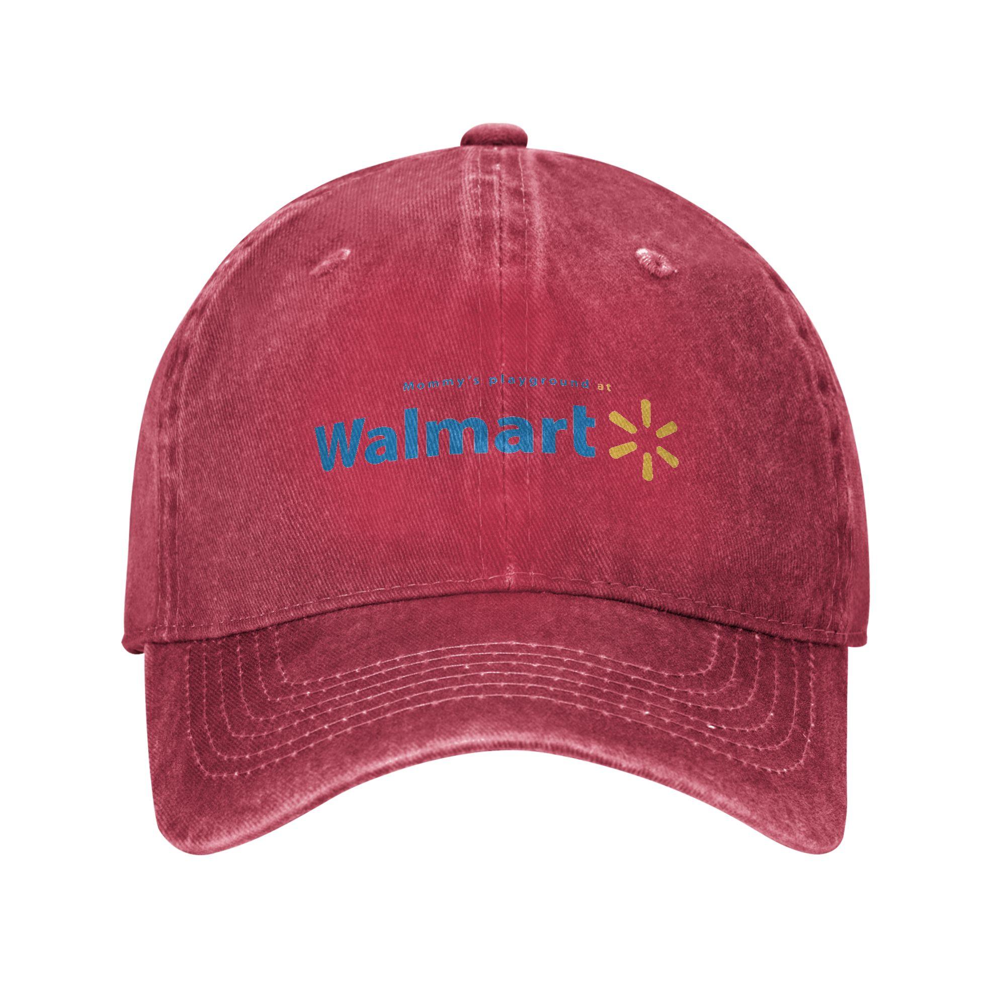 Walmart  Denim Cap Casual Baseball Caps Adjustable Hat Summer Unisex Baseball Hats One Size