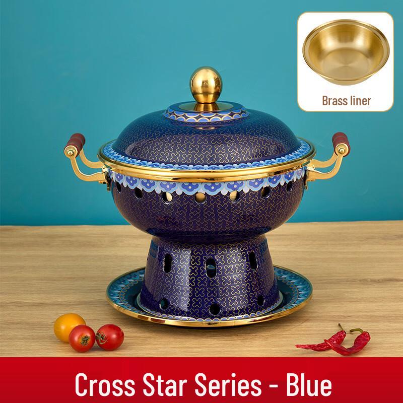 Hanyou Enamel Copper Individual Hot Pot