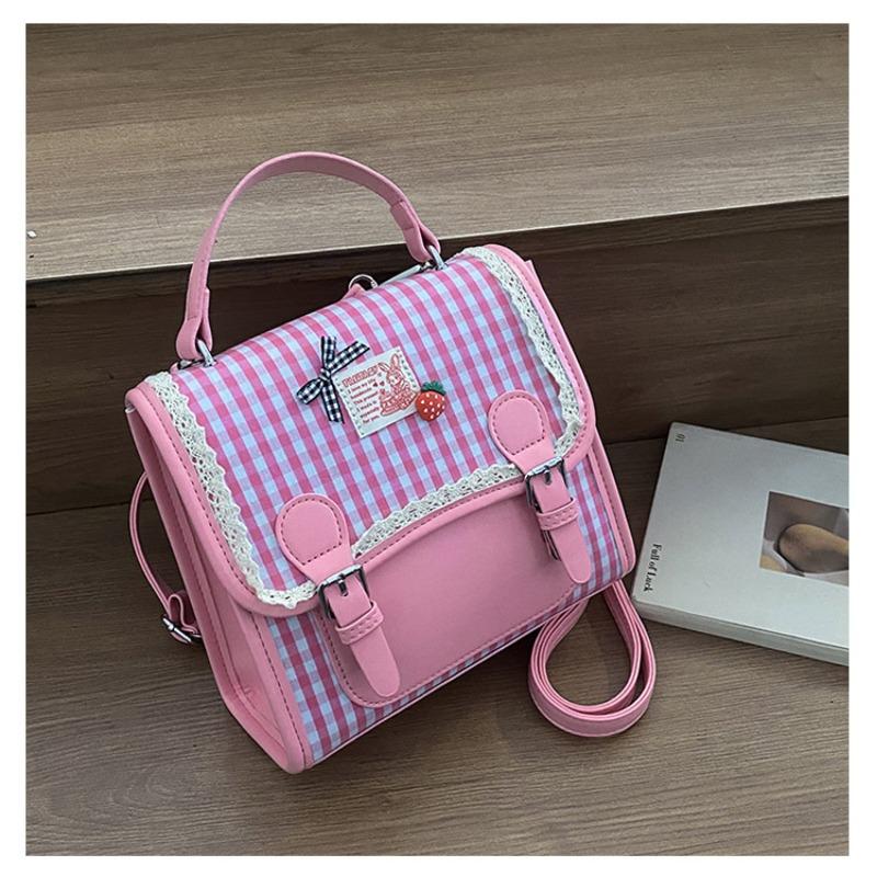 

Рюкзак женский новая мода универсальный нишевый студенческий школьный рюкзак повседневный легкий дорожный рюкзак розовый