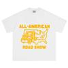 All-American Road Show Print T-shirt CHRIS STAPLETON Rock Band Design Tshirts Short Sleeve Cotton Male T Shirt Unisex Streetwear