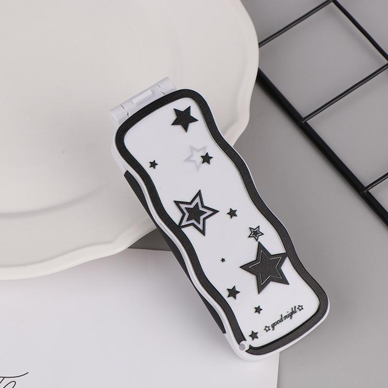 Mini-Haarbürste, faltbarer Massagekamm, Kopfmassage, antistatisch, tragbare Reise-Haarbürste, Mädchen-Haarkämme mit Spiegel