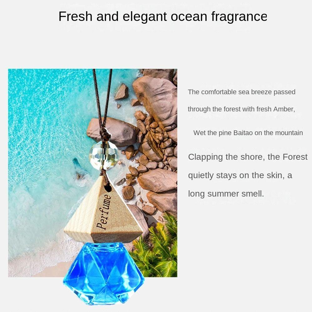 Прочный автомобильный парфюмерный кулон, интерьер автомобиля, парфюмерный орнамент, подарок, ароматный диффузор, кулон синий