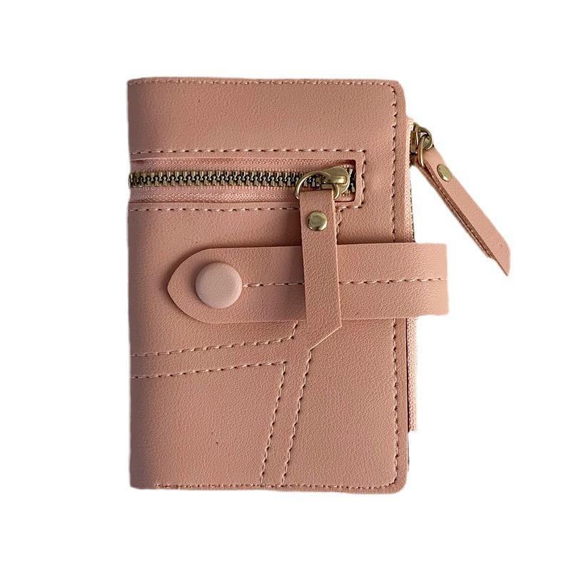 Women's wallet ins women's small wallet women's high-end short wallet multi-functional change bag