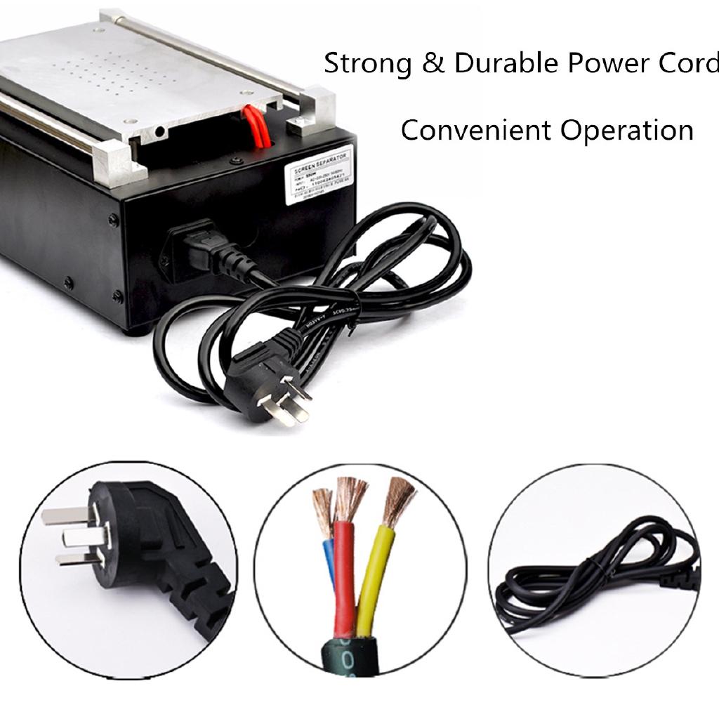 550W 7 Pompe per Vuoto Integrate Separatore Schermo LCD Riscaldamento Automatico Macchina per Riparazione Piastre di Copertura Diverse per Cellulare
