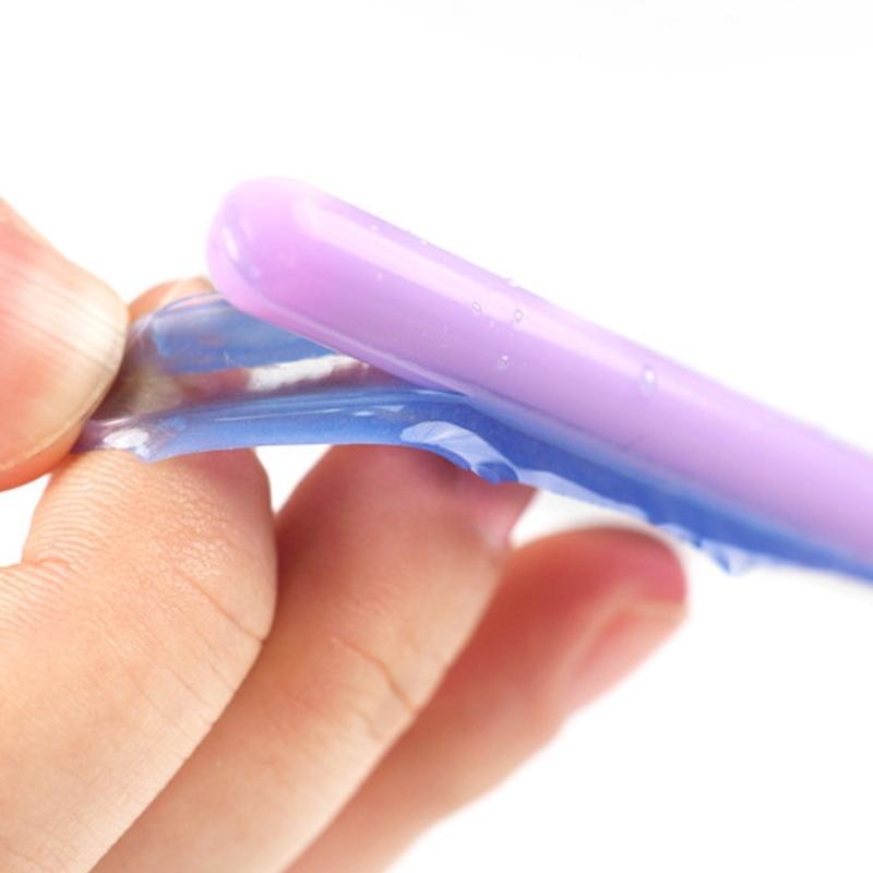 Silikon-Rührstäbchen für Epoxidharz-Form Wiederverwendbarer Schüttelgriff Harz-Zubehör für DIY-Bastelarbeiten Runde Rührstange