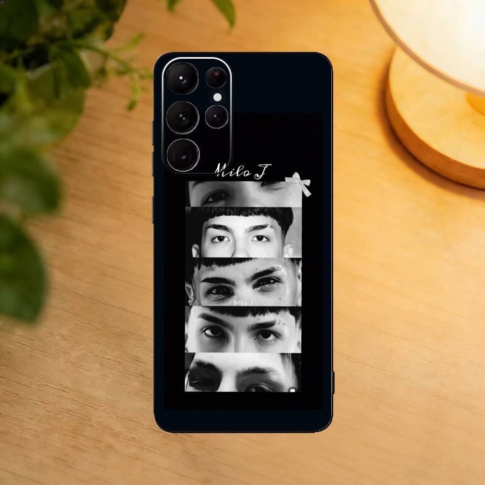 Singer M-Milo J Phone Case For Samsung S25,24,21,22,23,30,Ultra,20,Plus,Fe,Lite,Note Soft Black Cover