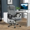 Ergonomic Presidential Office Chair Reclining and Padded with Adjustable Height and Tilt, 62 x 76 x 110-119cm