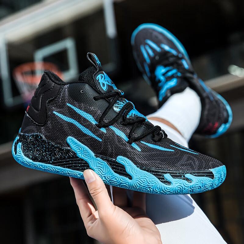 New three-ball third-generation basketball shoes MB.03 second-generation actual combat sneakers running shoes boots friction sound