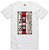 T Shirt Mens Old Skool C90 Cassette Music Design Regular Fit Cotton Tee