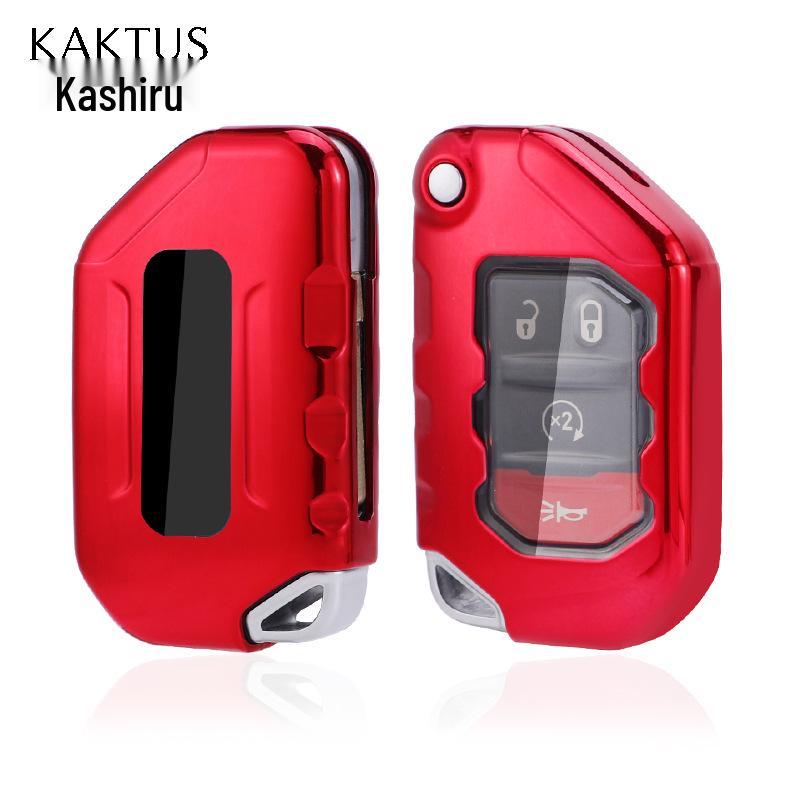 KAKTUS Kashi Ru Car Key Bag for 2018 Jeep Wrangler Key - Protective Cover