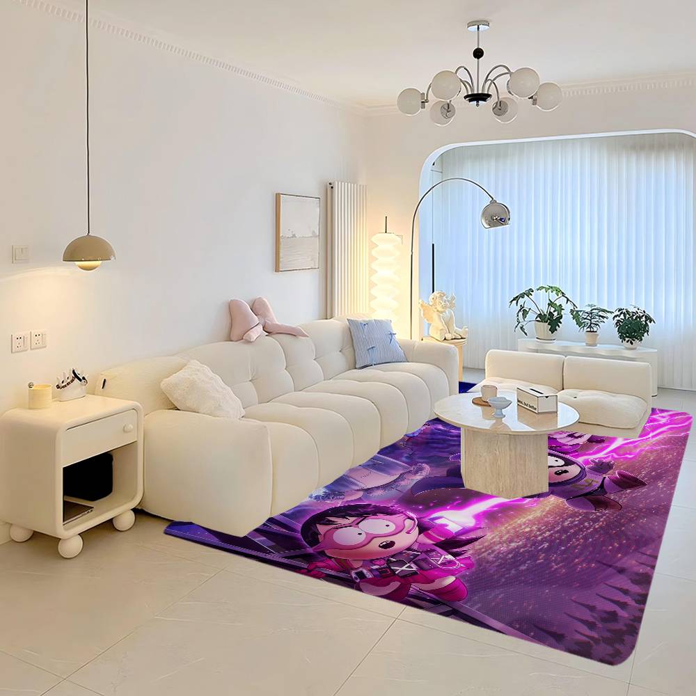 Cartoon-SouthparkS Floor Mat INS Style Soft Bedroom Floor House Laundry Room Mat Anti-skid Household Carpets